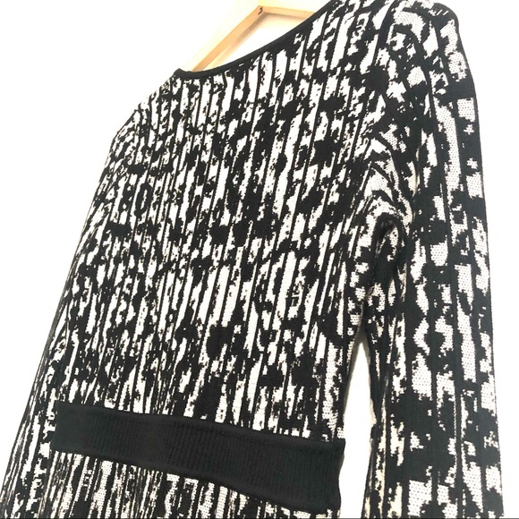 💙3/$25 CALVIN KLEIN Midi A-Line Knit Sweater Dress Sz PS - Picture 4 of 7